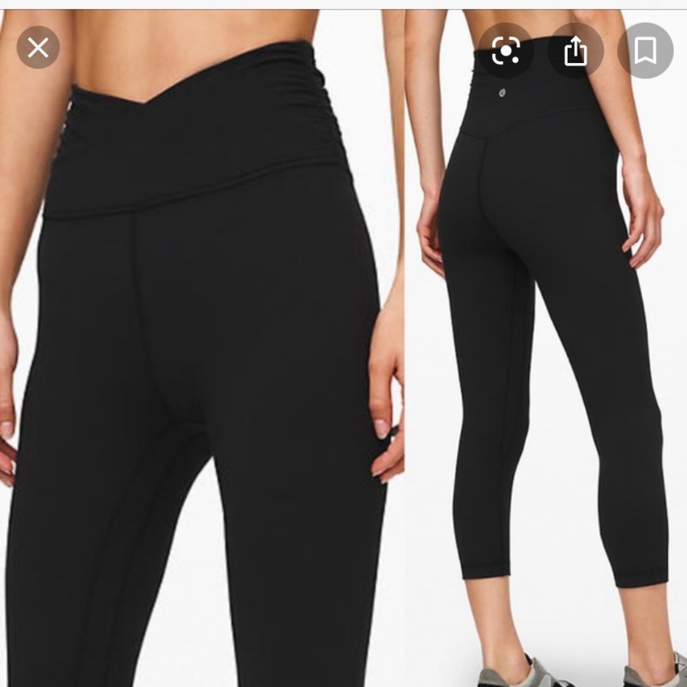 Lululemon Cross Waist Leggings